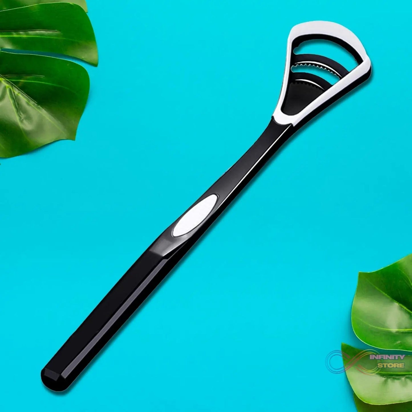 Plastic Dental Tongue Scraper Cleaner Brush (1 Pc) - infinityexculsivestore.com