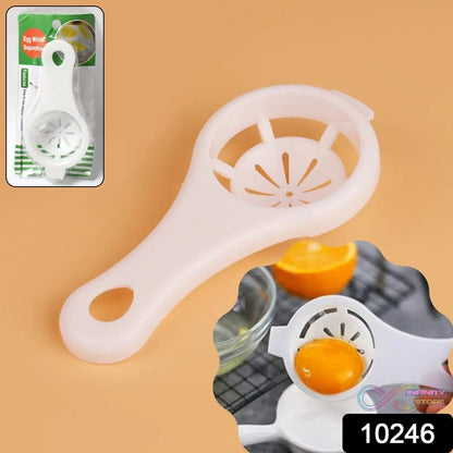 Plastic Egg Yolk Separator, Egg White Yolk Filter Separator (1 Pc) - infinityexculsivestore.com