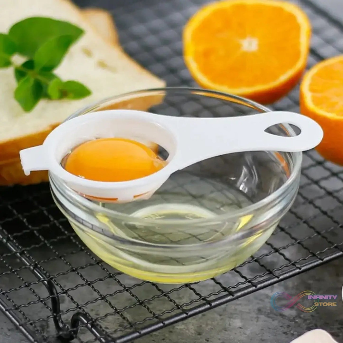 Plastic Egg Yolk Separator, Egg White Yolk Filter Separator (1 Pc) - infinityexculsivestore.com