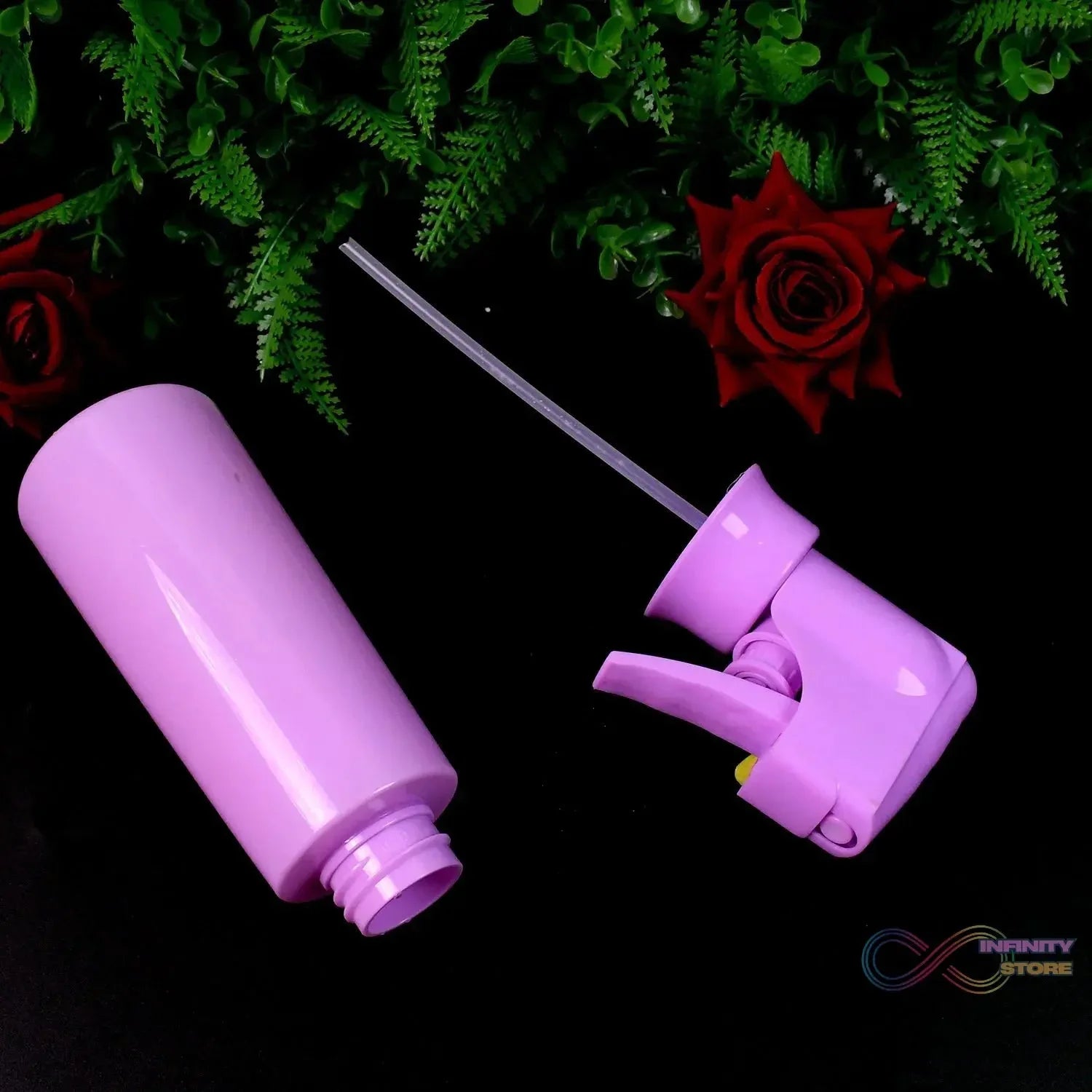 Plastic Empty Spray Bottle (1 Pc / 200 ML Approx) - infinityexculsivestore.com