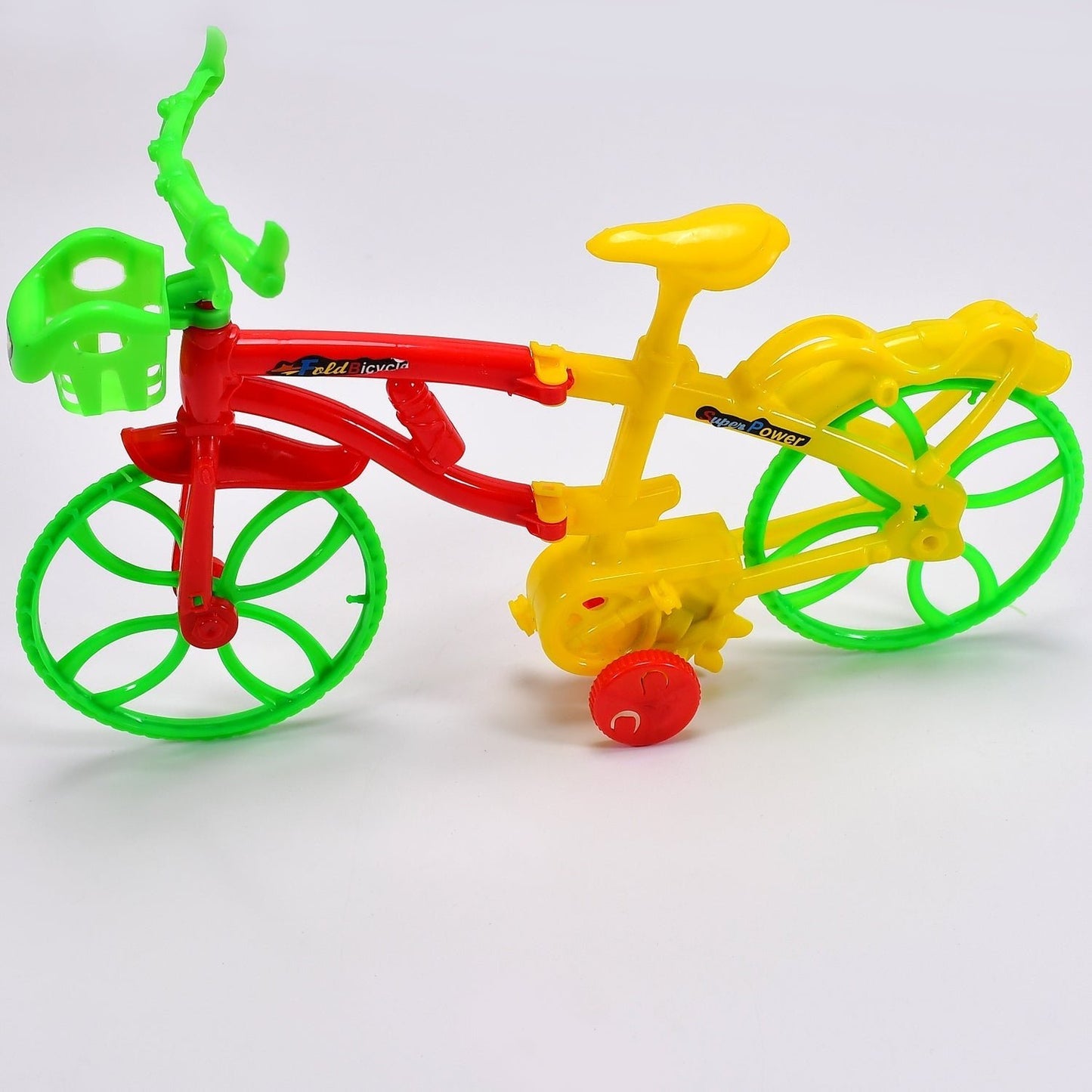 Plastic Foldable Kids Bicycle Toy - infinityexculsivestore.com