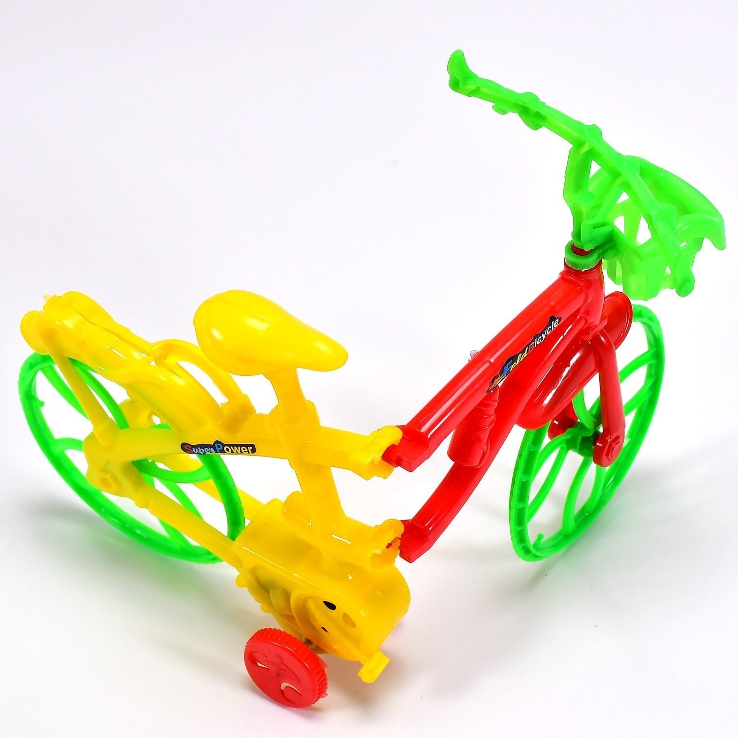 Plastic Foldable Kids Bicycle Toy - infinityexculsivestore.com