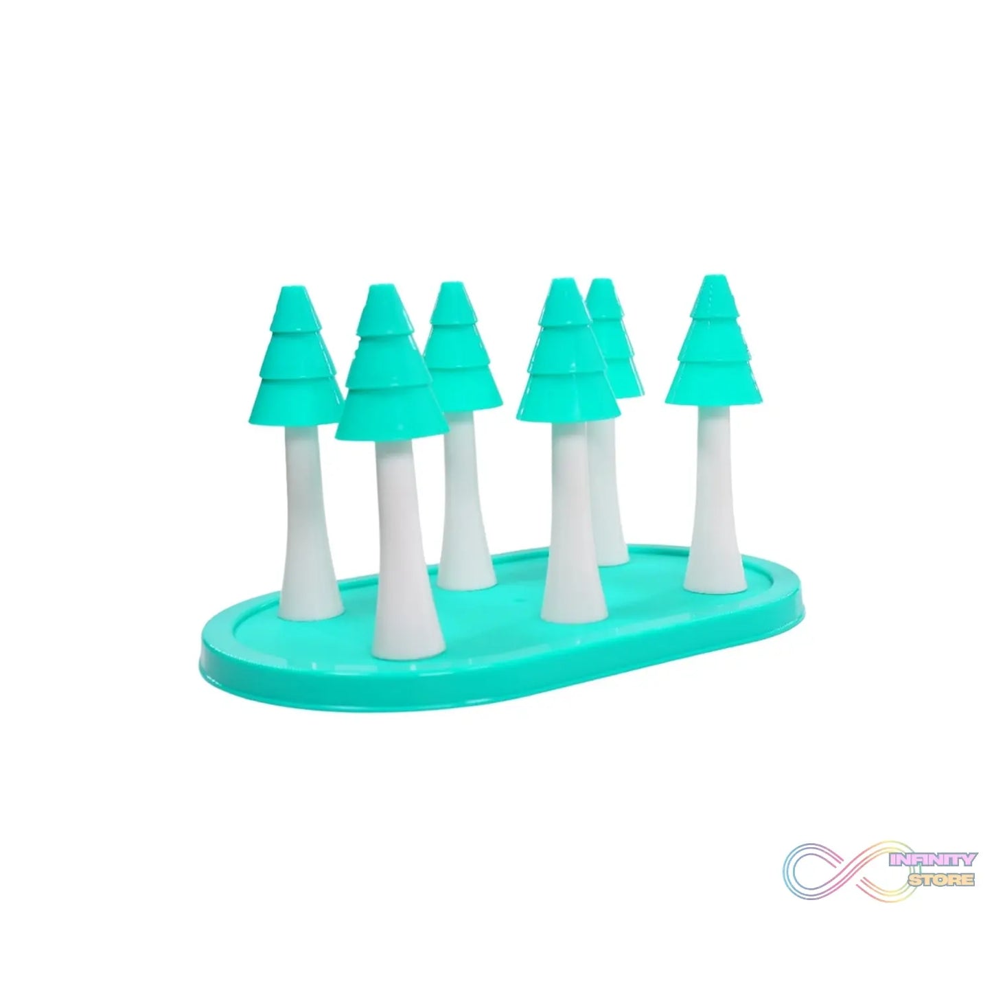 Plastic glass stand for kitchen