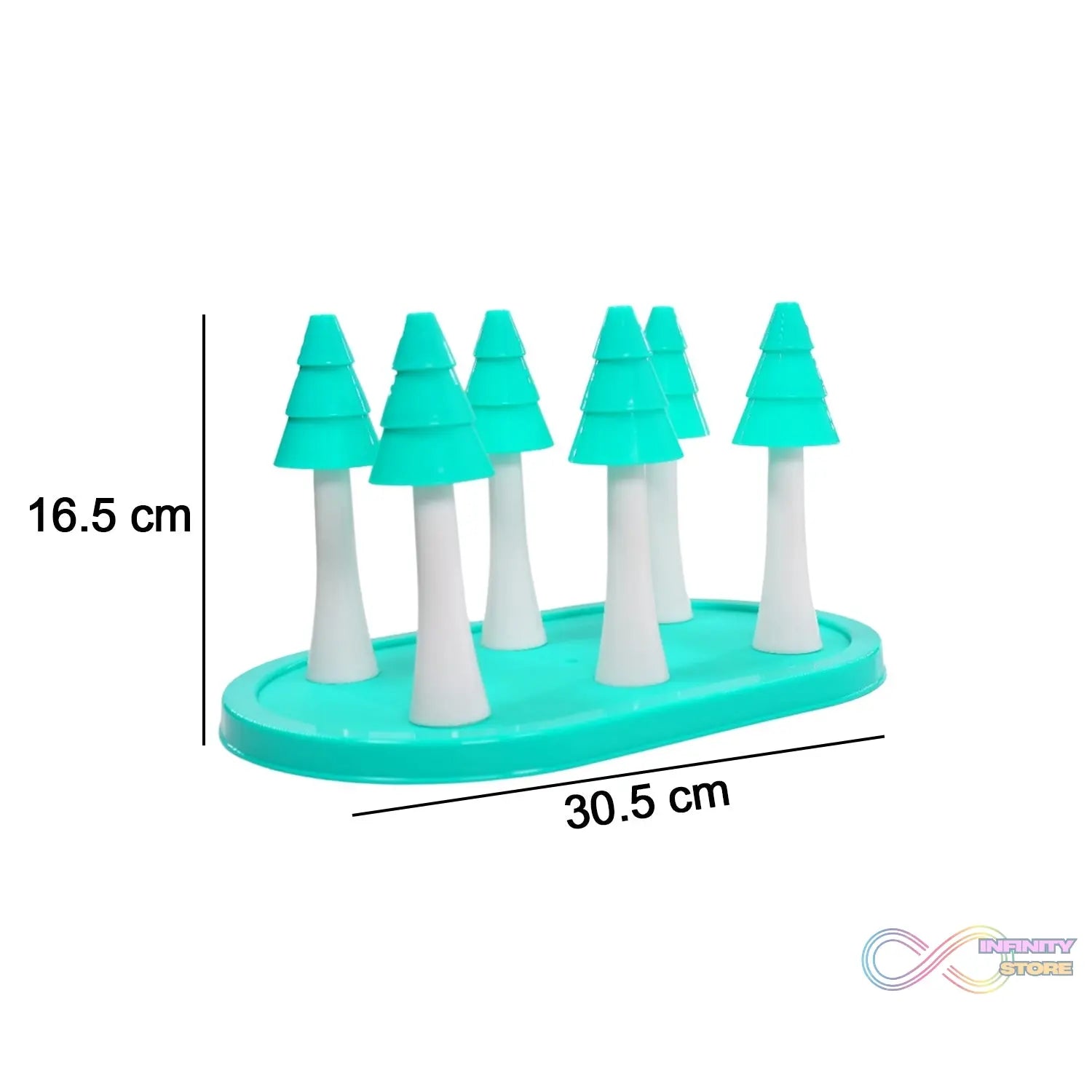 Glass stand for kitchen table