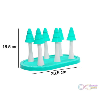 Glass stand for kitchen table