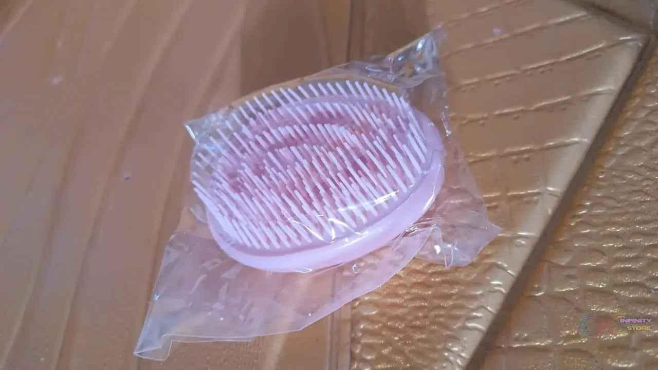 Plastic Hair Washing Combs Hair Massager Shower Brush (1 Pc) - infinityexculsivestore.com