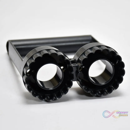 Plastic Handle Fancy Scalloped Edge Shape Cookie Cutter Biscuit Mold Cake Decoration Tools - infinityexculsivestore.com