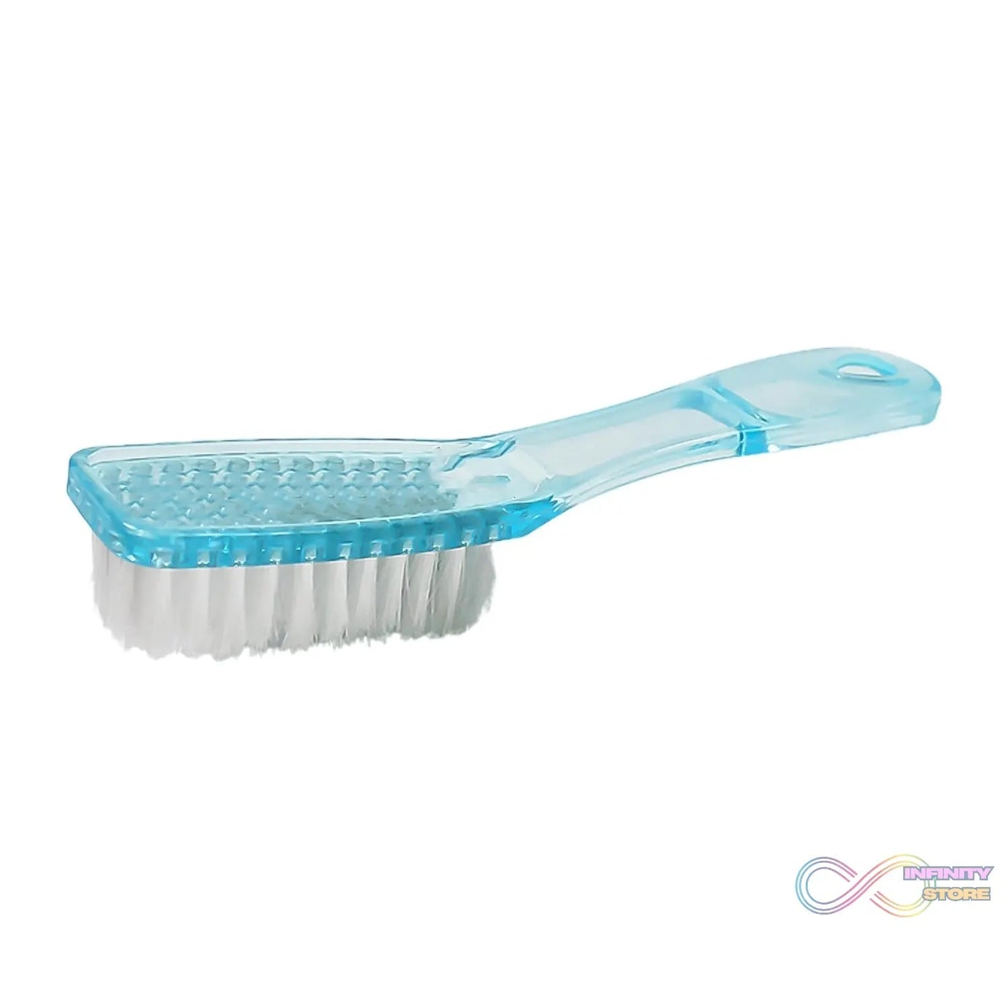 Plastic Handle Shoes Clothes Scrubbing Brush (1 Pc / Mix Color / 19 Cm) - infinityexculsivestore.com