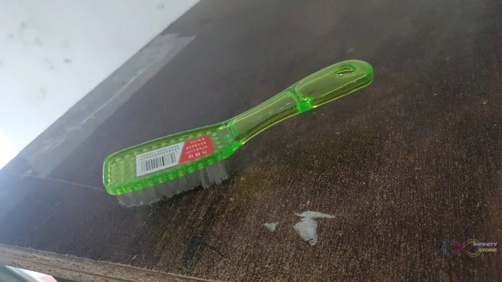 Plastic Handle Shoes Clothes Scrubbing Brush (1 Pc / Mix Color / 19 Cm) - infinityexculsivestore.com
