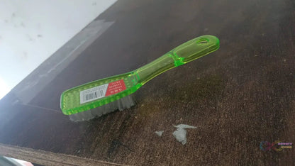 Plastic Handle Shoes Clothes Scrubbing Brush (1 Pc / Mix Color / 19 Cm) - infinityexculsivestore.com