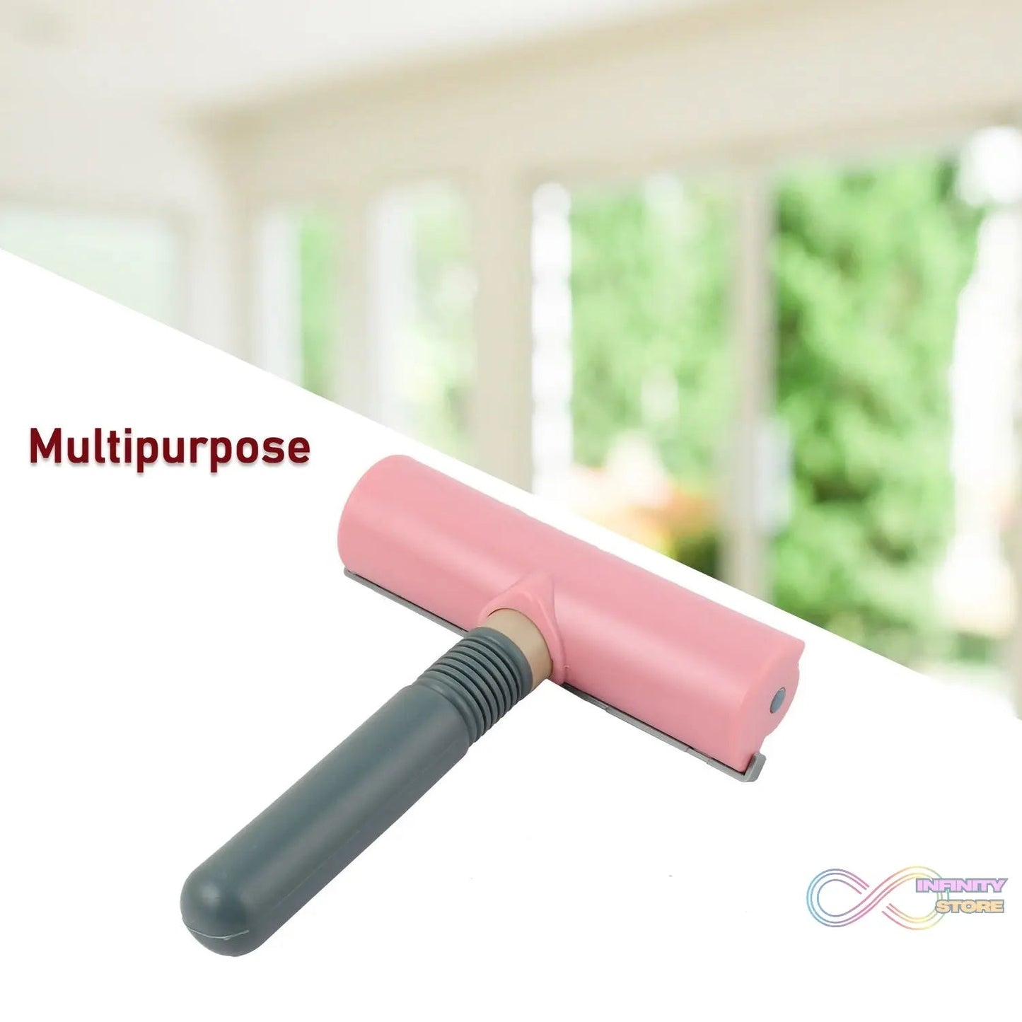 Plastic Handle Sofa Bed Clothes Lint Hair Dust Remover Cleaning Brush (1 Pc) - infinityexculsivestore.com