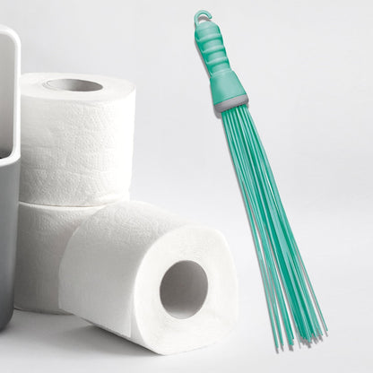 Plastic Hard Bristle Broom for Bathroom Floor Cleaning and Scrubbing, Wet and Dry Floor Cleaning - infinityexculsivestore.com