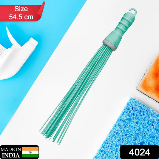 Plastic Hard Bristle Broom for Bathroom Floor Cleaning and Scrubbing, Wet and Dry Floor Cleaning - infinityexculsivestore.com