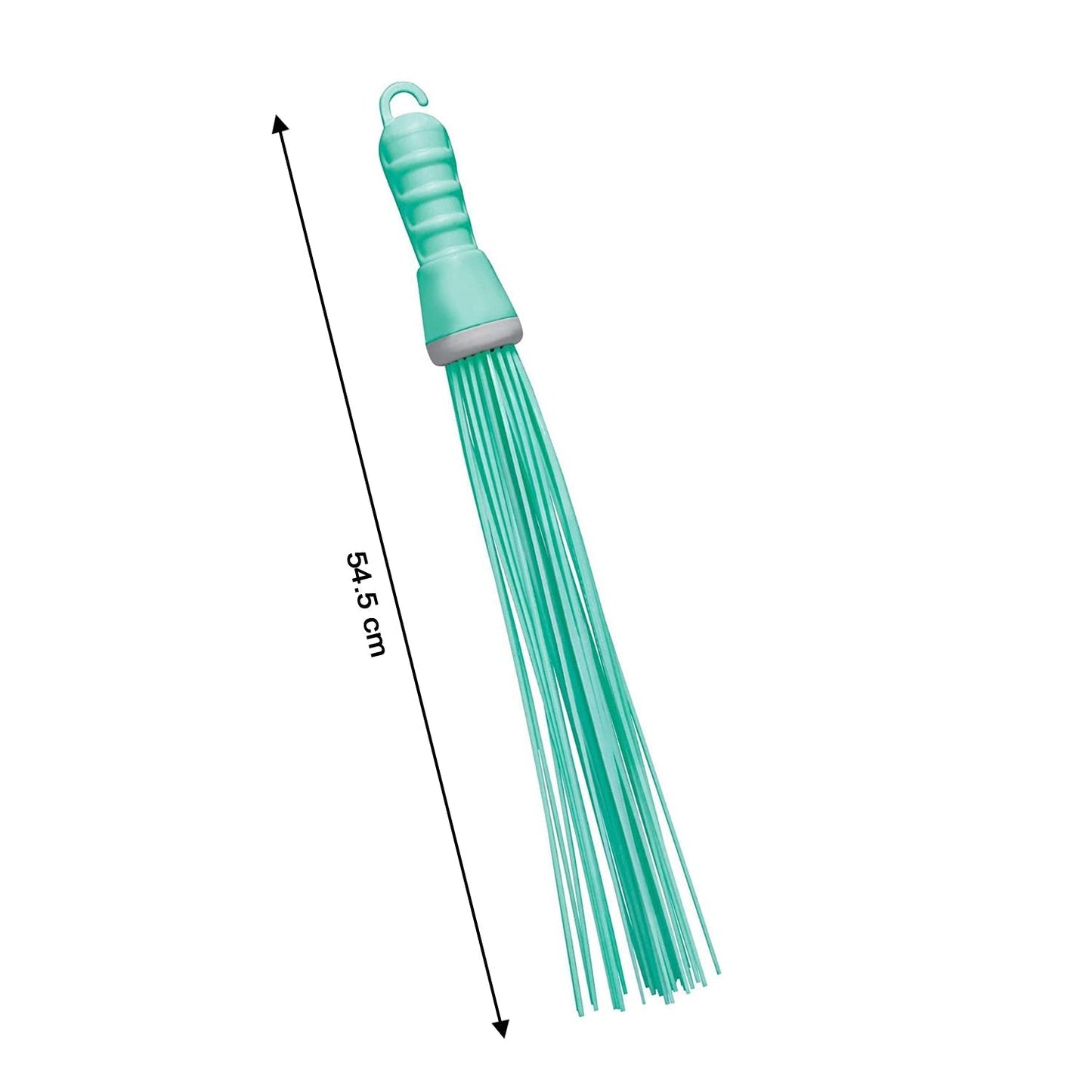Plastic Hard Bristle Broom for Bathroom Floor Cleaning and Scrubbing, Wet and Dry Floor Cleaning - infinityexculsivestore.com