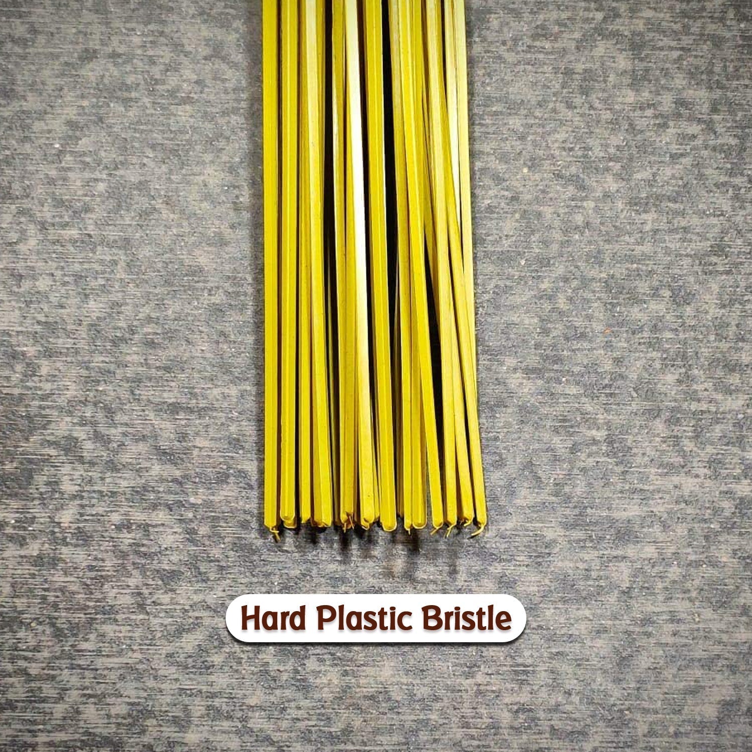Plastic Hard Bristle Broom for Bathroom Floor Cleaning and Scrubbing, Wet and Dry Floor Cleaning - infinityexculsivestore.com