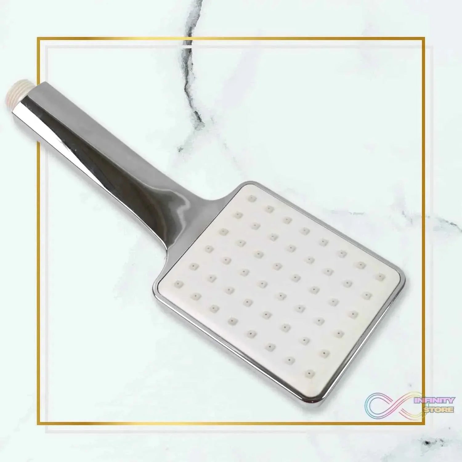 Plastic High Pressure Handheld Shower Head (1 Pc / Mix Design & Size) - infinityexculsivestore.com