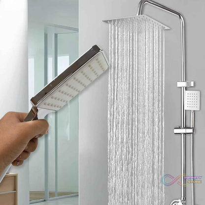 Plastic High Pressure Handheld Shower Head (1 Pc / Mix Design & Size) - infinityexculsivestore.com
