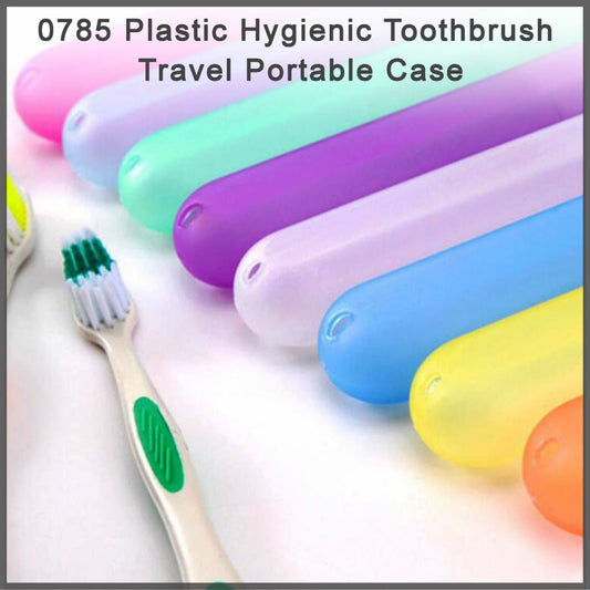 Plastic Hygienic Toothbrush Travel Portable Case 1 Pcs - infinityexculsivestore.com