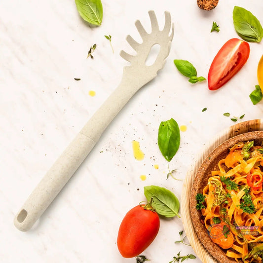 Plastic Kitchen Accessories Whisk , Pasta Spoon & Soup Spoon Heat Resistant Non Stick Spoons Kitchen Cookware Items (1 Pc ) - infinityexculsivestore.com