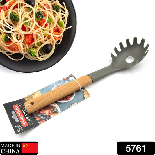 Plastic Kitchen Accessories Whisk , Pasta Spoon & Soup Spoon Heat Resistant Non Stick Spoons Kitchen Cookware Items (1 Pc ) - infinityexculsivestore.com