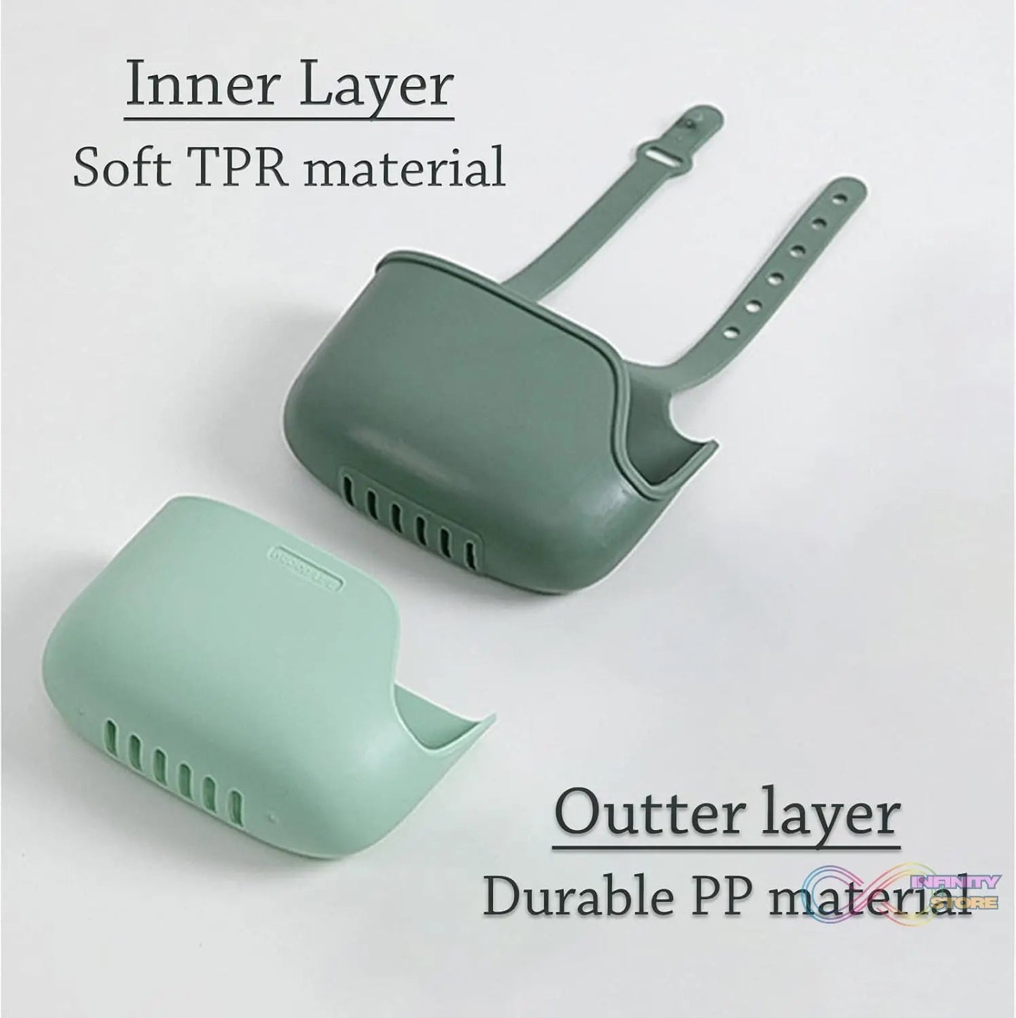 Plastic Kitchen Sponge Holder, Sink Drain Rack Sink Organizer Sink Drain Hanging Bag for Kitchen (1 Pc) - infinityexculsivestore.com