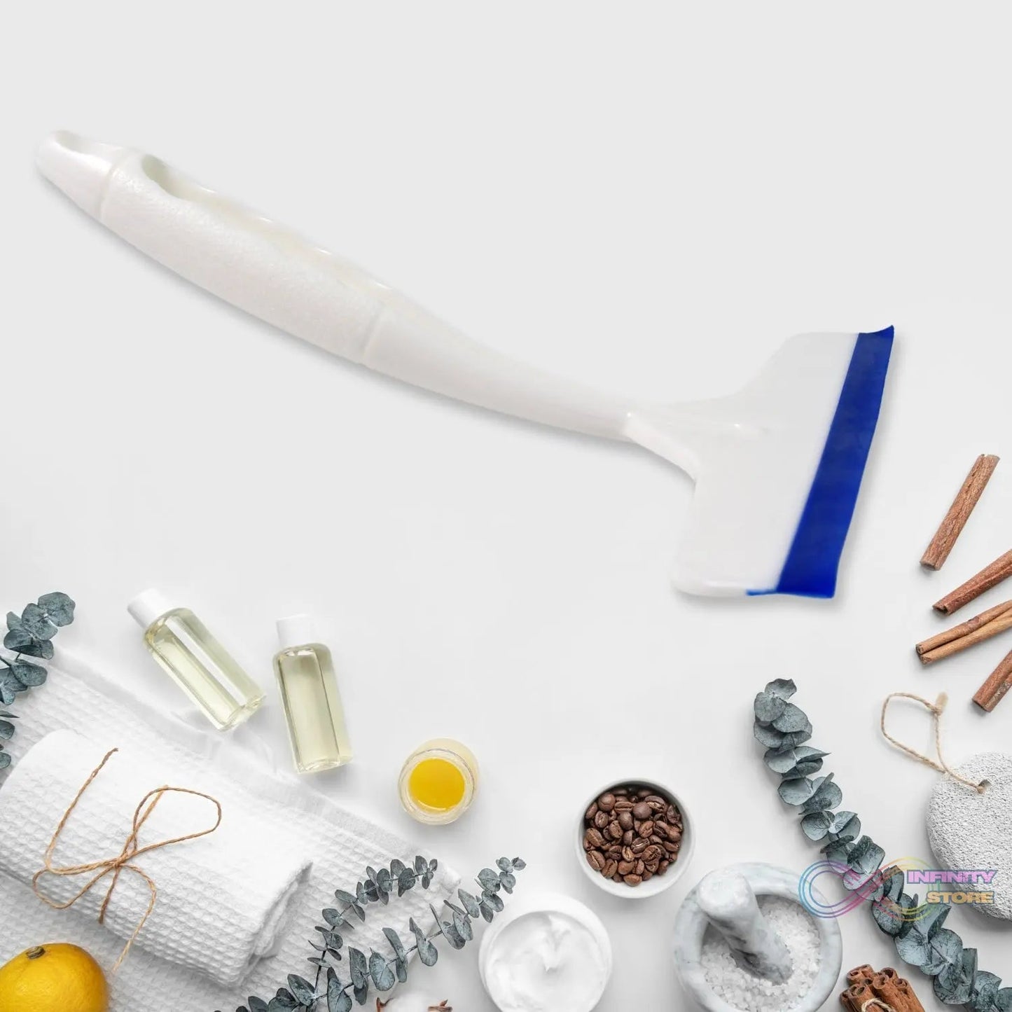 Plastic Kitchen Wiper (White / 1 Pc) - infinityexculsivestore.com