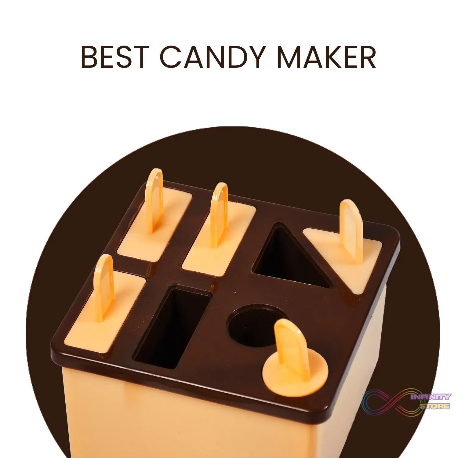 Plastic Kulfi Mold, Kulfi Molds 8 pcs Tray Ice Cream Mold Reusable Frozen Kulfi Maker Popsicle Sticks Lolly Ice Popsicle Candy Mold for Children (pink Color) - infinityexculsivestore.com