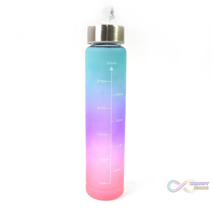 Plastic Motivational Water Bottle (300 ML) - infinityexculsivestore.com