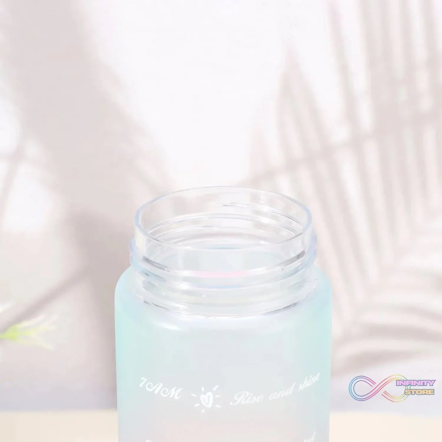 Plastic Motivational Water Bottle (300 ML) - infinityexculsivestore.com