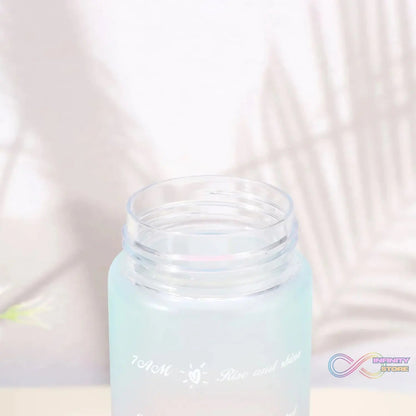 Plastic Motivational Water Bottle (300 ML) - infinityexculsivestore.com