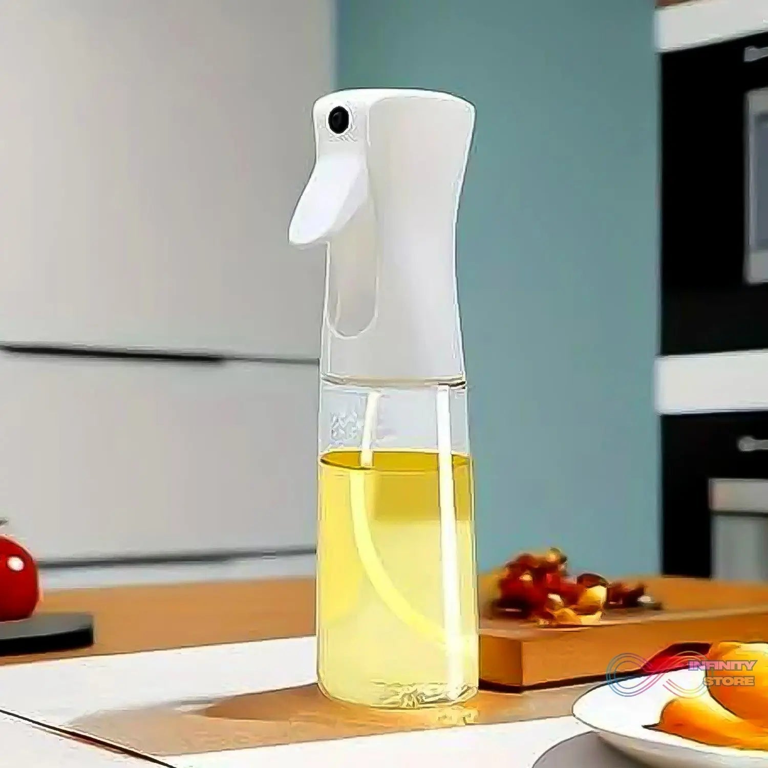 Plastic Oil Spray Bottle - Versatile Kitchen Gadgets (250 ML Approx / With White Box) - infinityexculsivestore.com