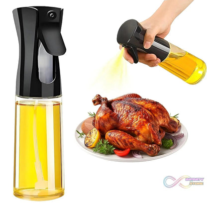 Plastic Oil Spray Bottle - Versatile Kitchen Gadgets (250 ML Approx) - infinityexculsivestore.com