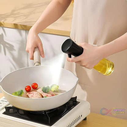 Plastic Oil Spray Bottle - Versatile Kitchen Gadgets (250 ML Approx) - infinityexculsivestore.com