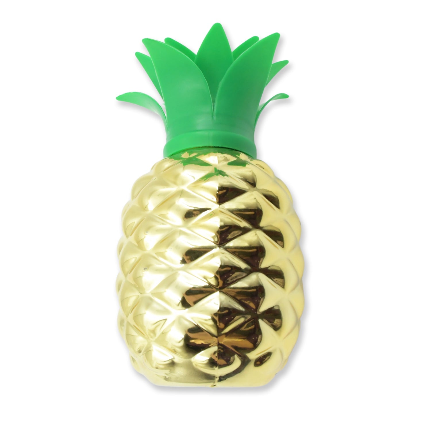 Plastic Pineapple Cups with Straw (1 Pc) - Party Favors, Hawaiian, Beach - infinityexculsivestore.com