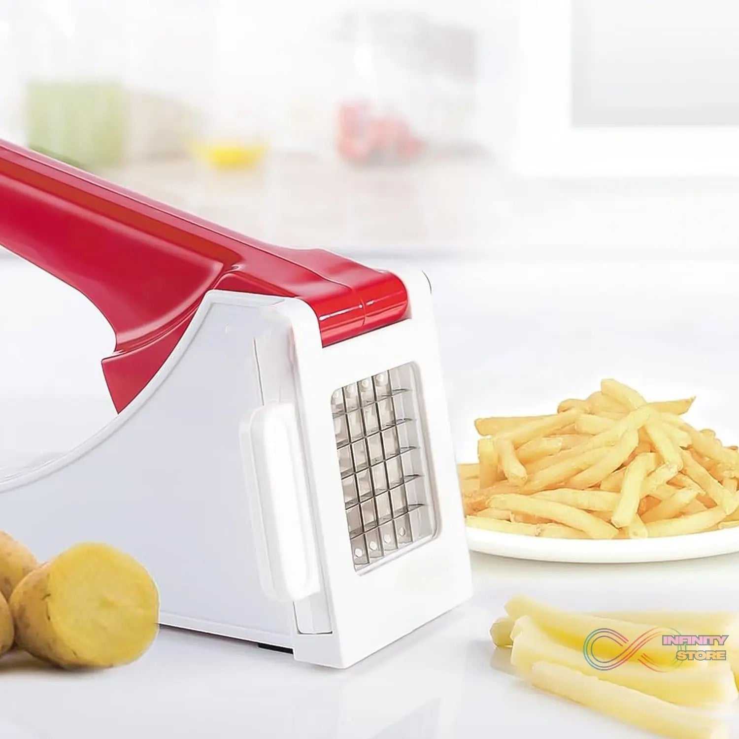 Plastic Potato & Vegetable Chips Maker (1 Pc) - infinityexculsivestore.com