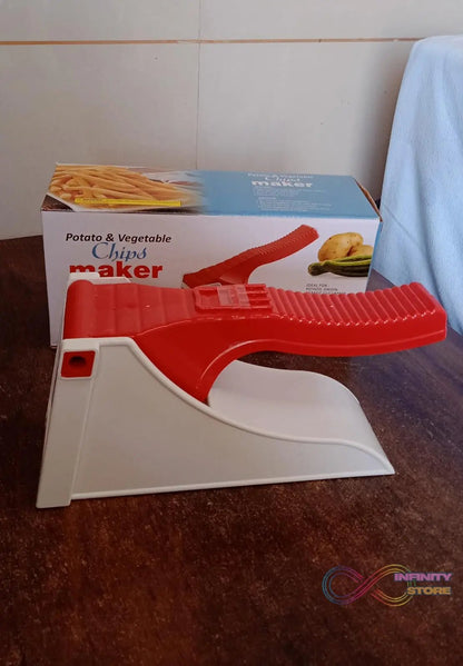 Plastic Potato & Vegetable Chips Maker (1 Pc) - infinityexculsivestore.com