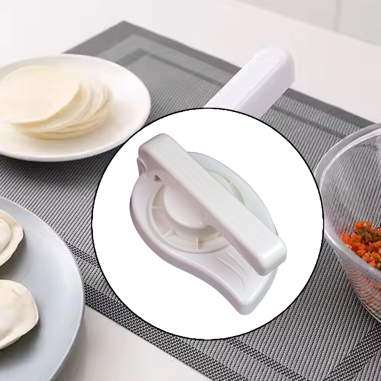 Plastic Puri Press Maker (1 Pc): Easy Chapati Roti Press (Kitchen) - infinityexculsivestore.com