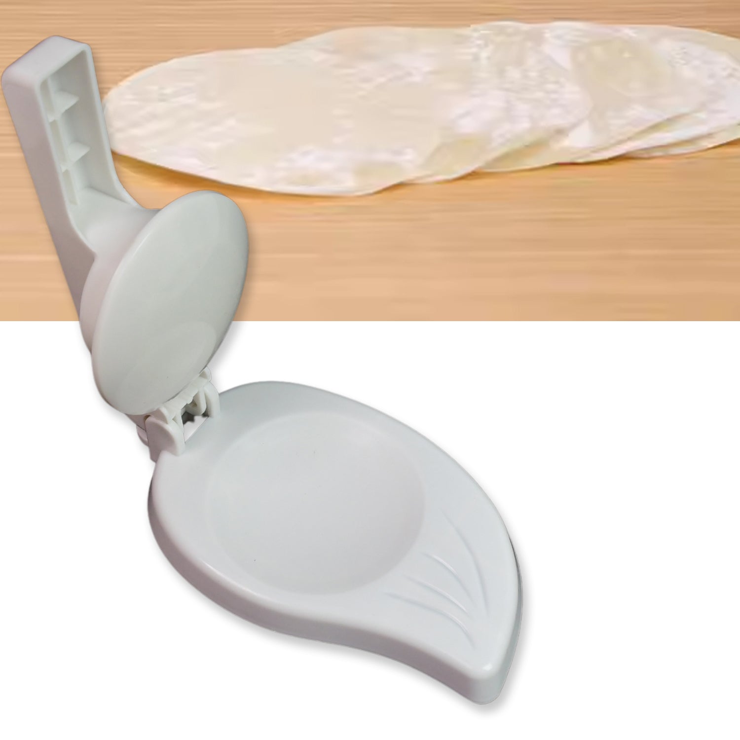 Plastic Puri Press Maker (1 Pc): Easy Chapati Roti Press (Kitchen) - infinityexculsivestore.com