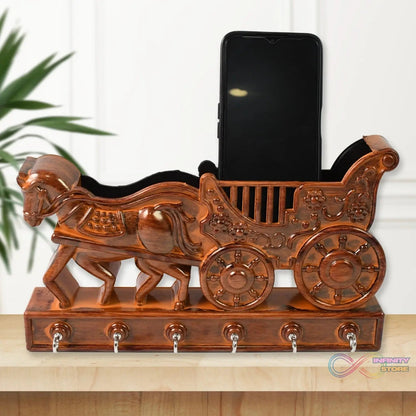 Plastic Rath Design Plastic 6 Hook Key Holder (1 Pc) - infinityexculsivestore.com