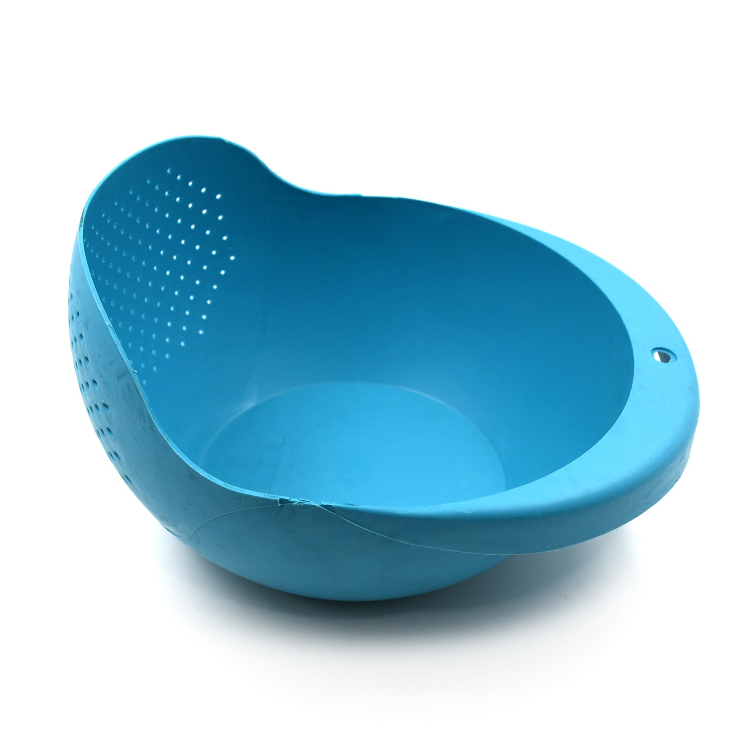 Plastic Rice Bowl / Food Strainer Thick Drain Basket for Rice, Vegetable & Fruit, Strainer Colander, Fruit Basket, Pasta Strainer, Washing Bowl (1 pc ) - infinityexculsivestore.com
