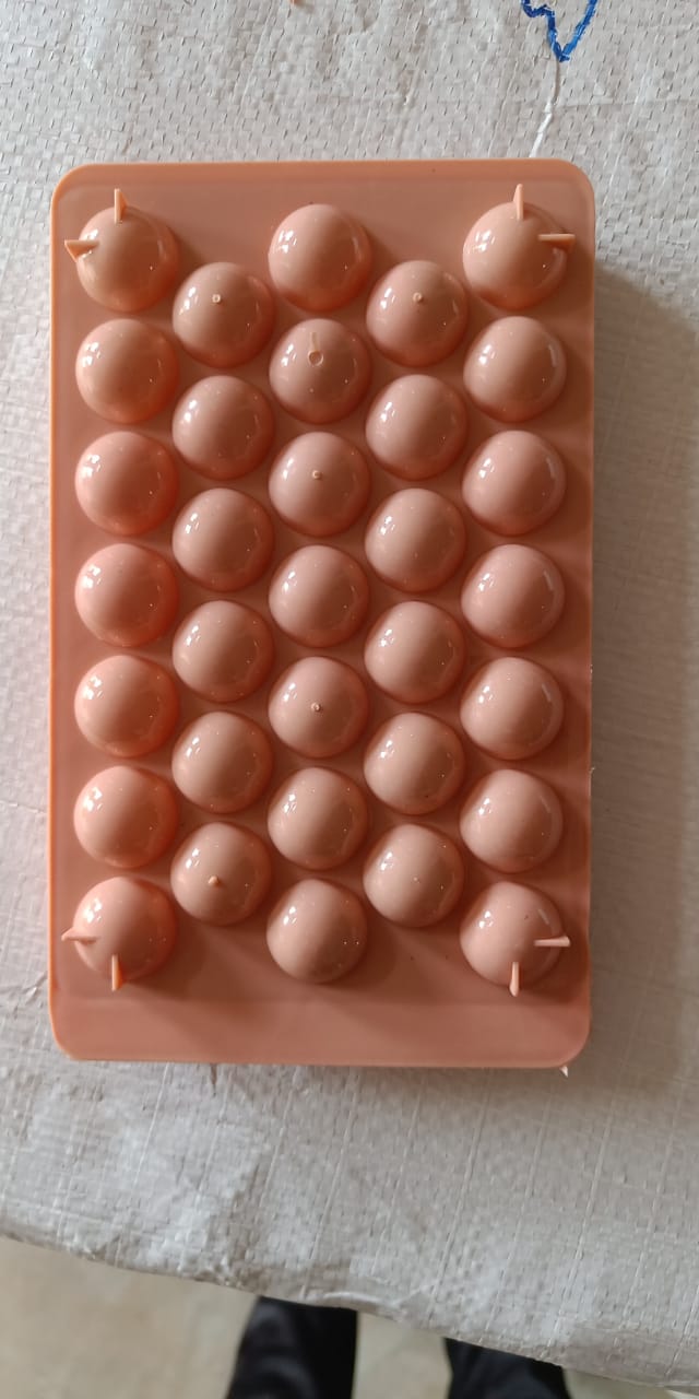 Plastic Round BPA Free Reusable Ice Cube Ice Ball Mold / Lollipop Candy Maker (20x12cm) - infinityexculsivestore.com