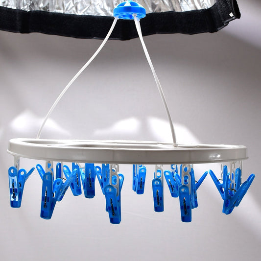 Plastic Round Cloth Drying Hanging Hanger - infinityexculsivestore.com
