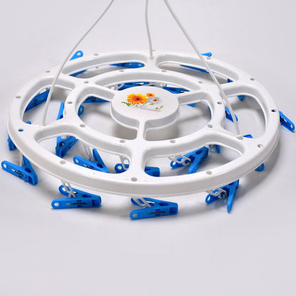 Plastic Round Cloth Drying Hanging Hanger - infinityexculsivestore.com