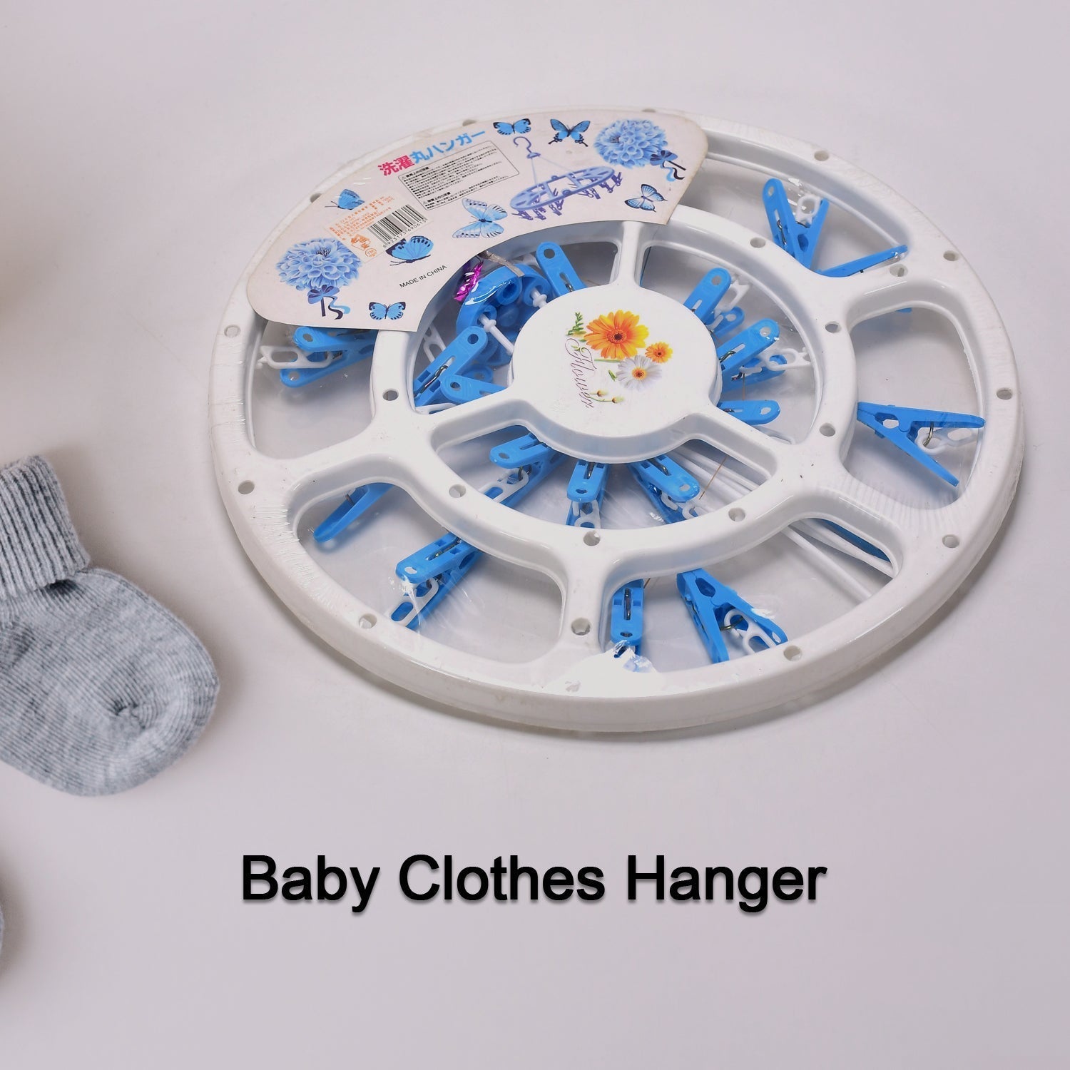 Plastic Round Cloth Drying Hanging Hanger - infinityexculsivestore.com