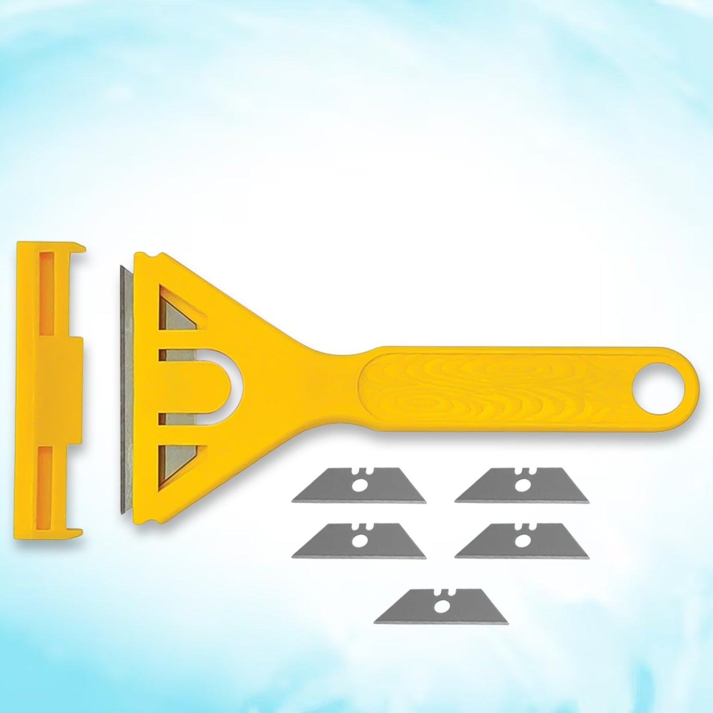 Plastic Scraper Cutter With 5 Blades - infinityexculsivestore.com