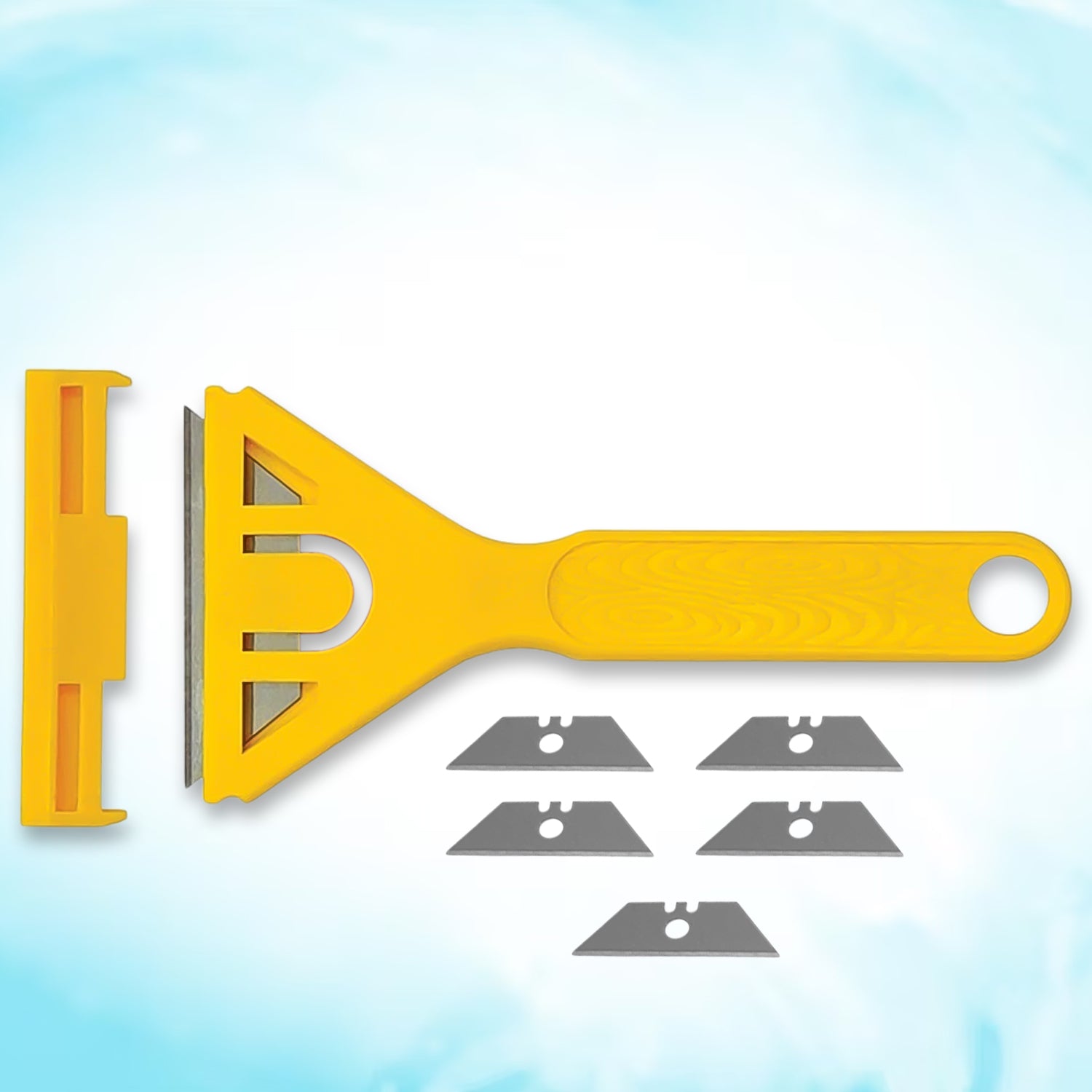 Plastic Scraper Cutter With 5 Blades - infinityexculsivestore.com