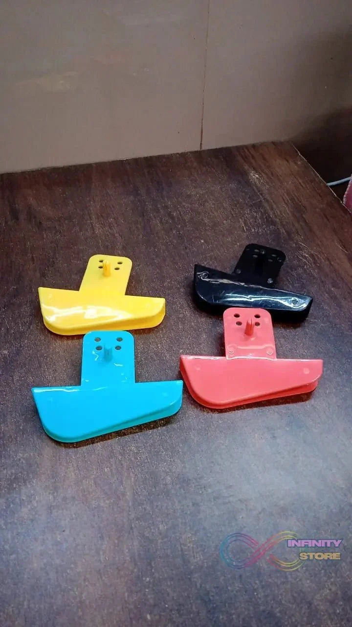 Plastic Secure Mobile Phone Charging Stand Holder (1 Pc / Mix Color) - infinityexculsivestore.com