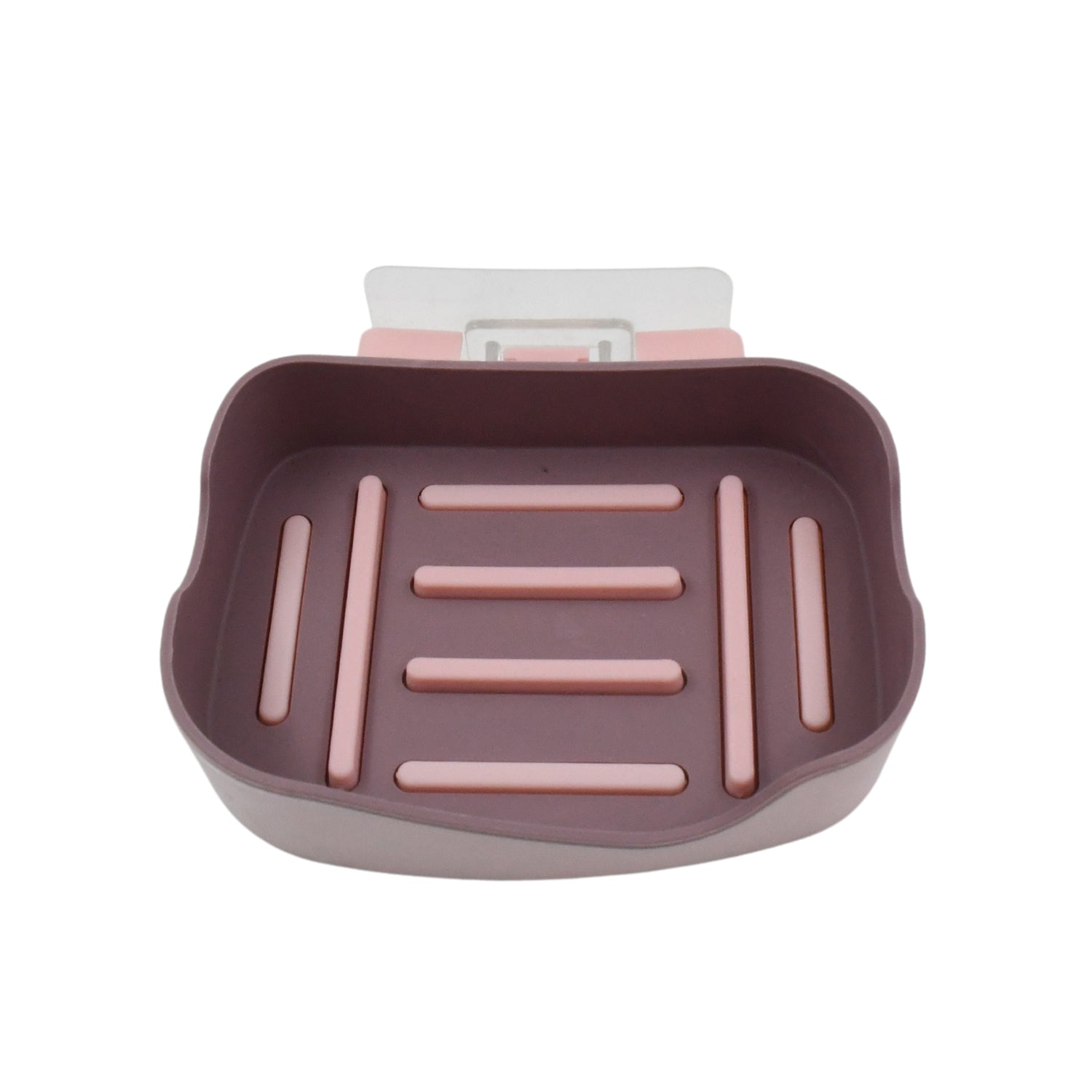 Plastic Soap Dish Holder for Bathroom Shower Wall Mounted Self Adhesive Soap Holder Saver Tray - Plastic Sponge Holder for Kitchen Storage Rack Soap Box, Bathroom (1 Pc) - infinityexculsivestore.com