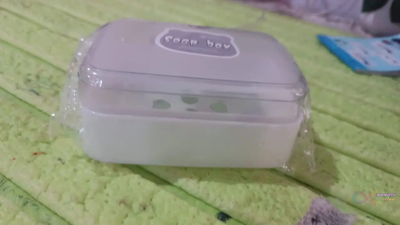 Plastic Soap Dish, Portable Plastic Self Draining Soap Holder (1 Pc / Mix Color) - infinityexculsivestore.com