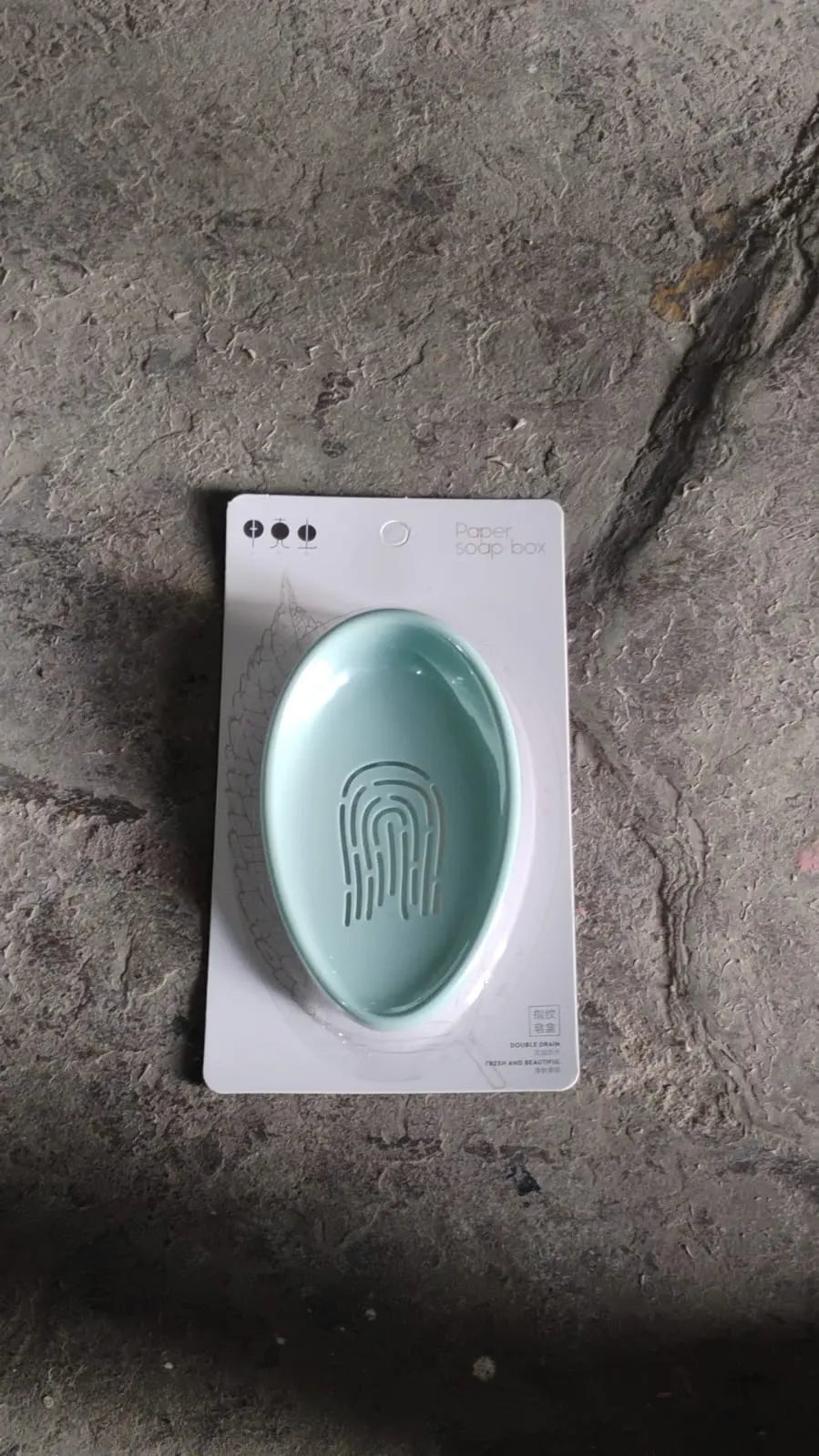 Plastic Soap Dish with Drain, Soap Holder Double - layer (1 Pc) - infinityexculsivestore.com